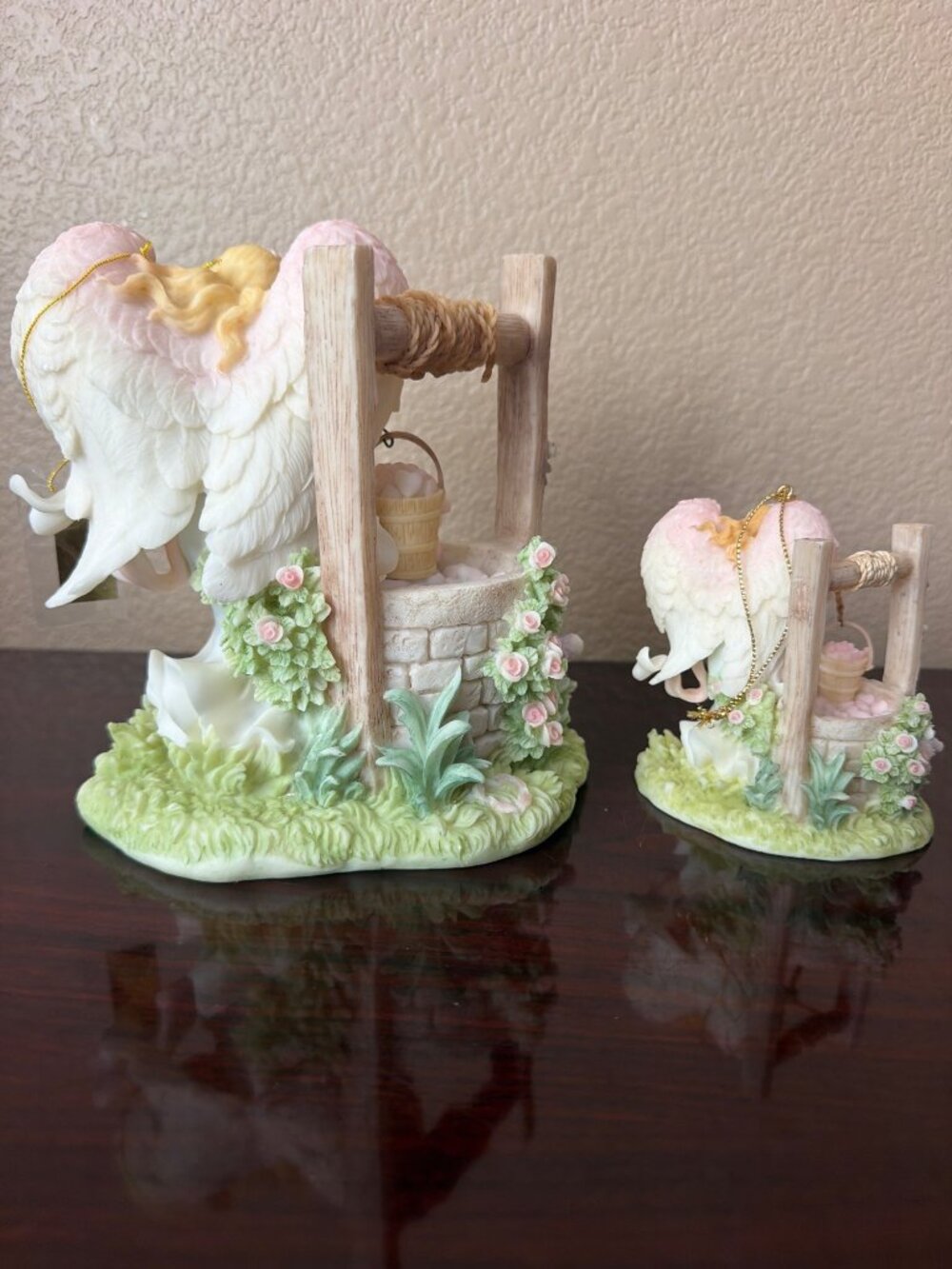 Seraphim Classics Phoebe Heart's Content 2002 Angel Figurine & Ornament Set - Picture 3 of 16